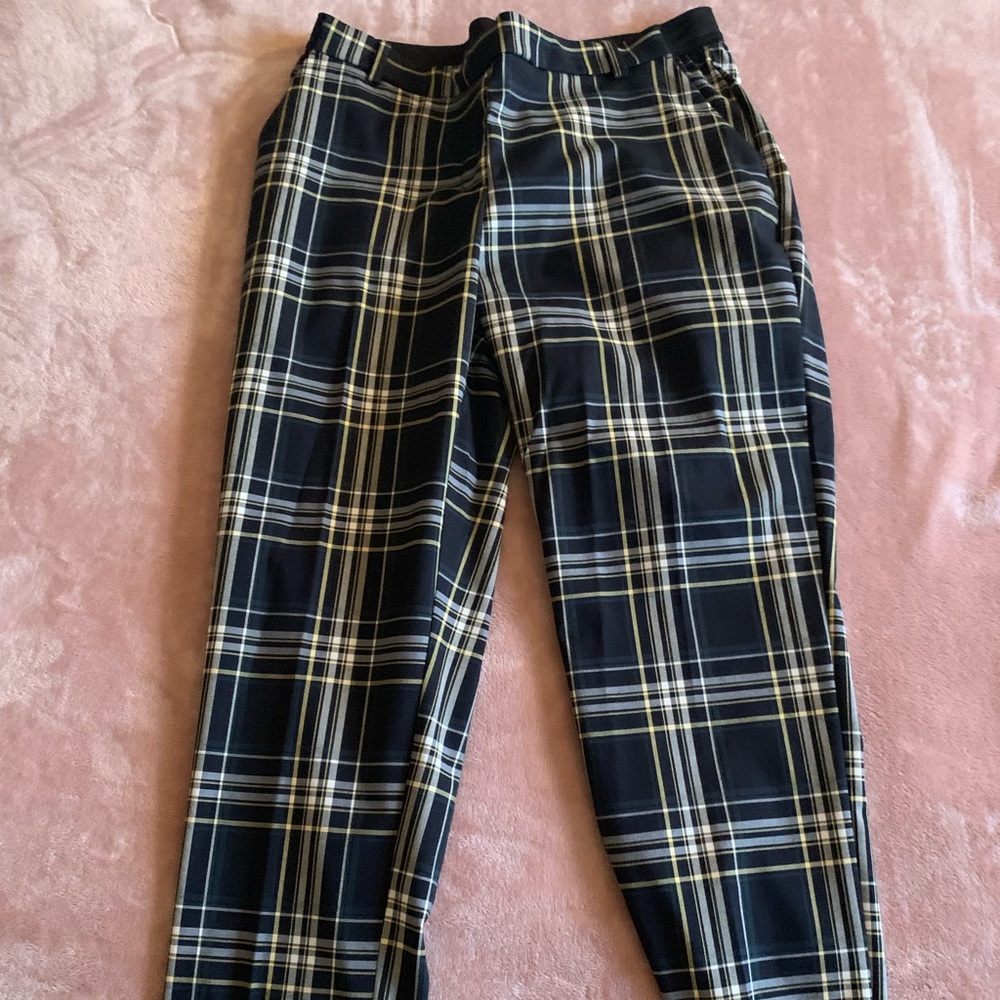 Plaid pants